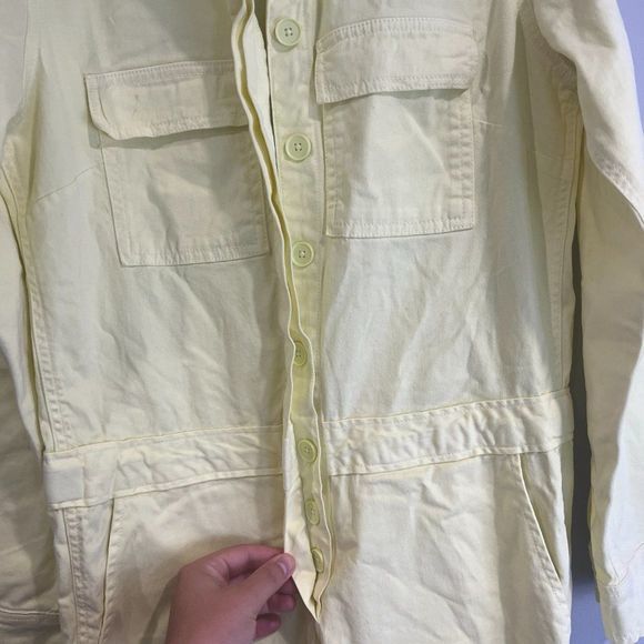 WILDFANG Utility Jumpsuit in Green Luminary (XXS) - Picture 5 of 10